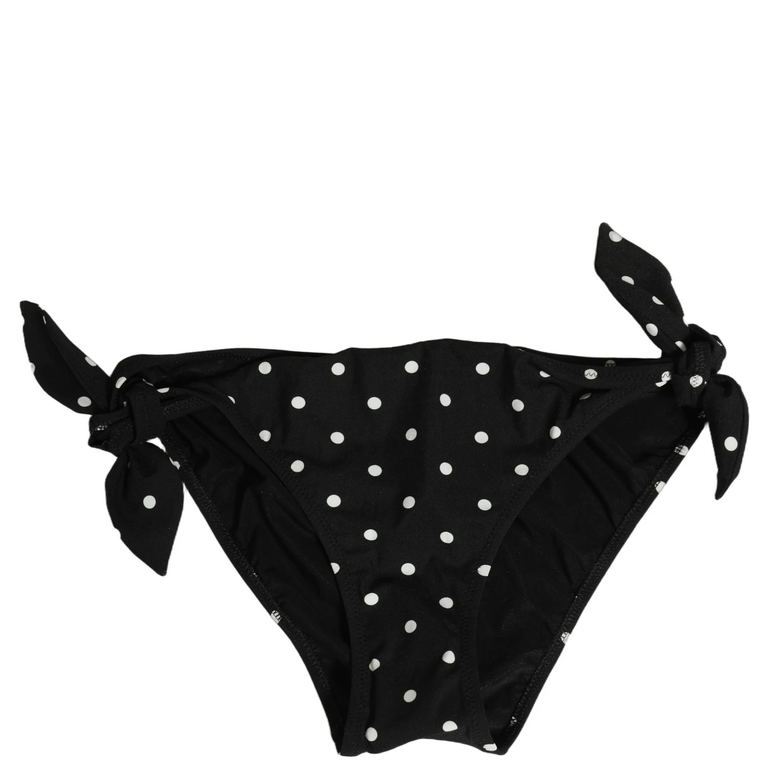 Black Polka Dot Swimwear Beachwear Bottom Bikini