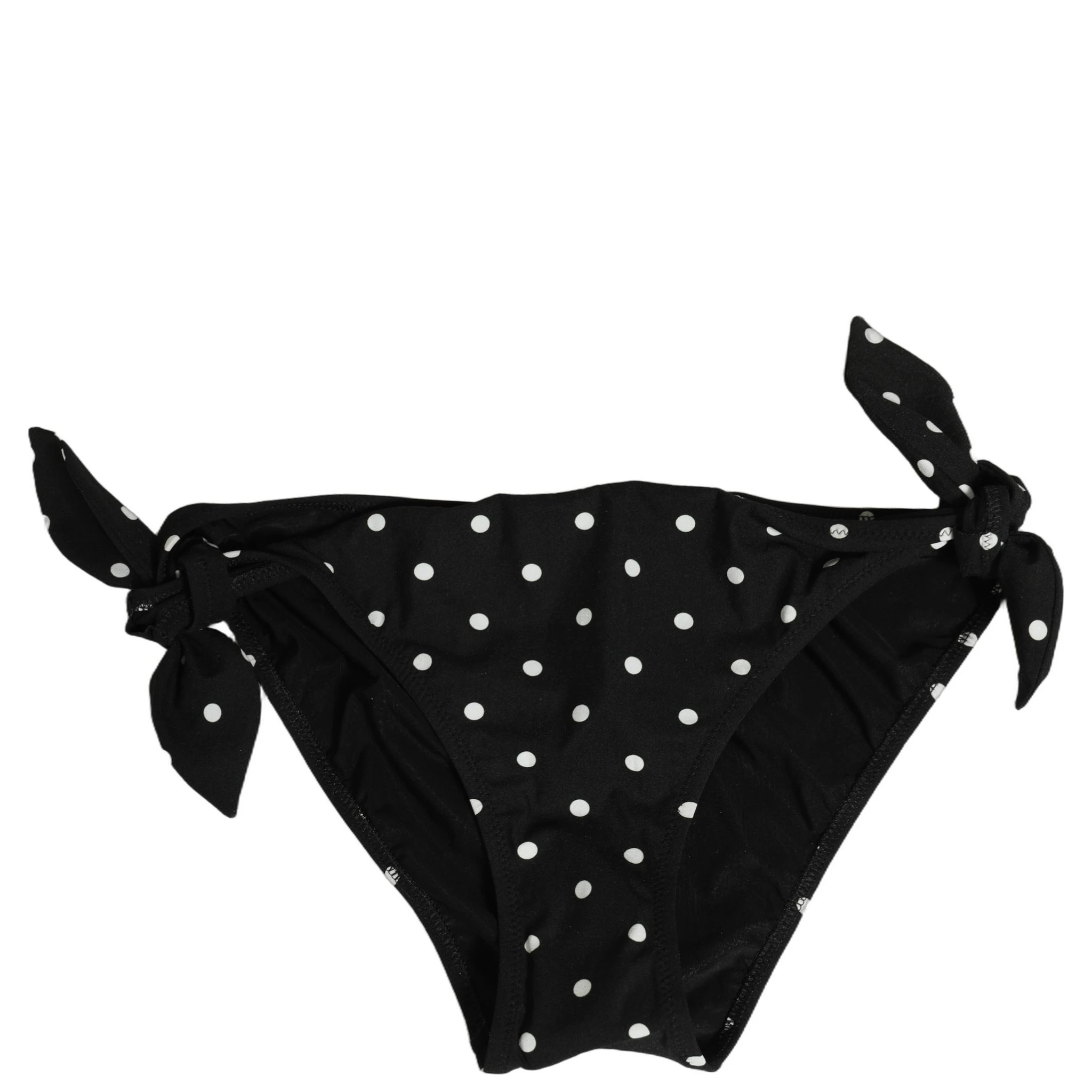 Black Polka Dot Swimwear Beachwear Bottom Bikini