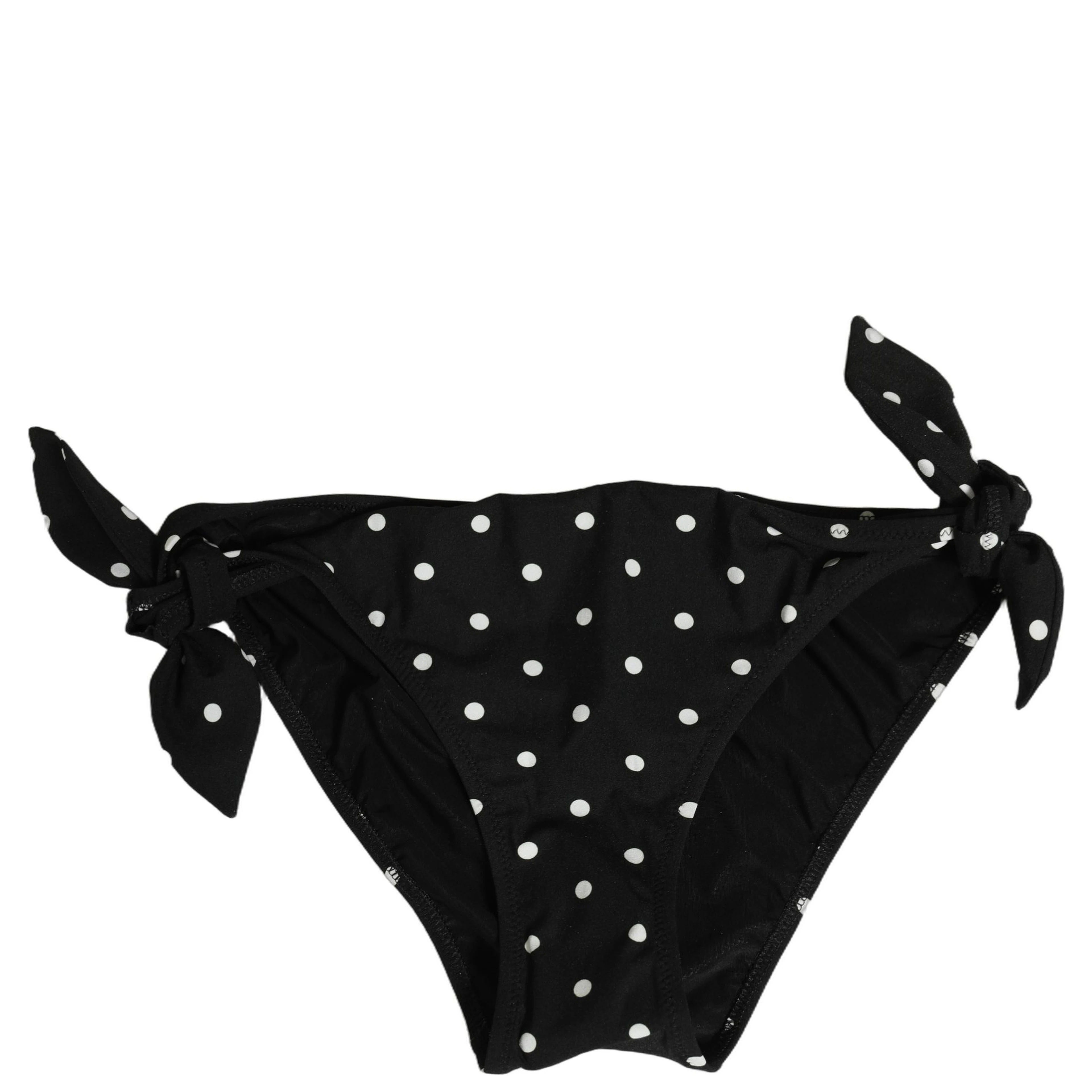 Black Polka Dot Swimwear Beachwear Bottom Bikini