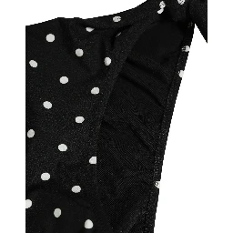 Black Polka Dot Swimwear Beachwear Bottom Bikini