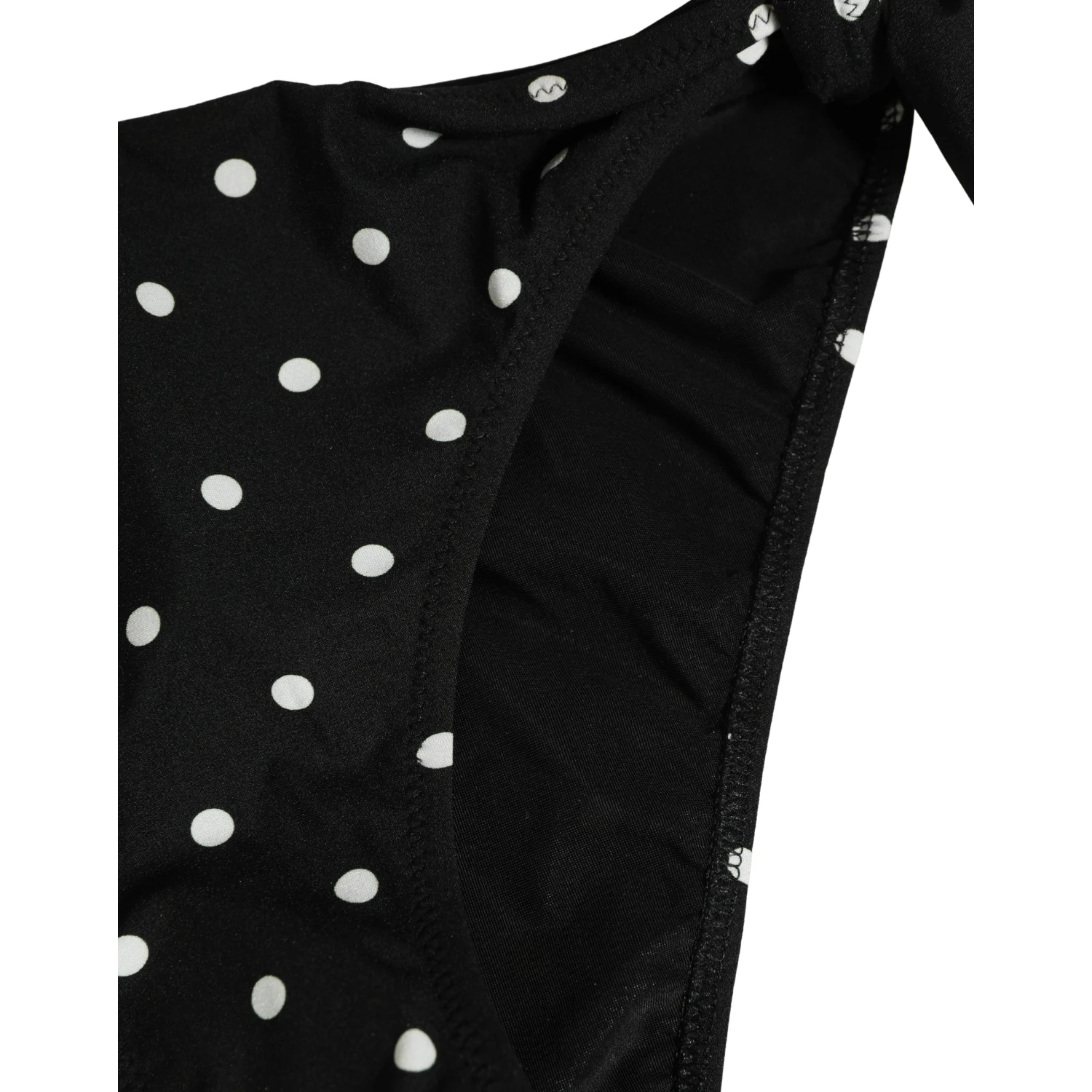 Black Polka Dot Swimwear Beachwear Bottom Bikini