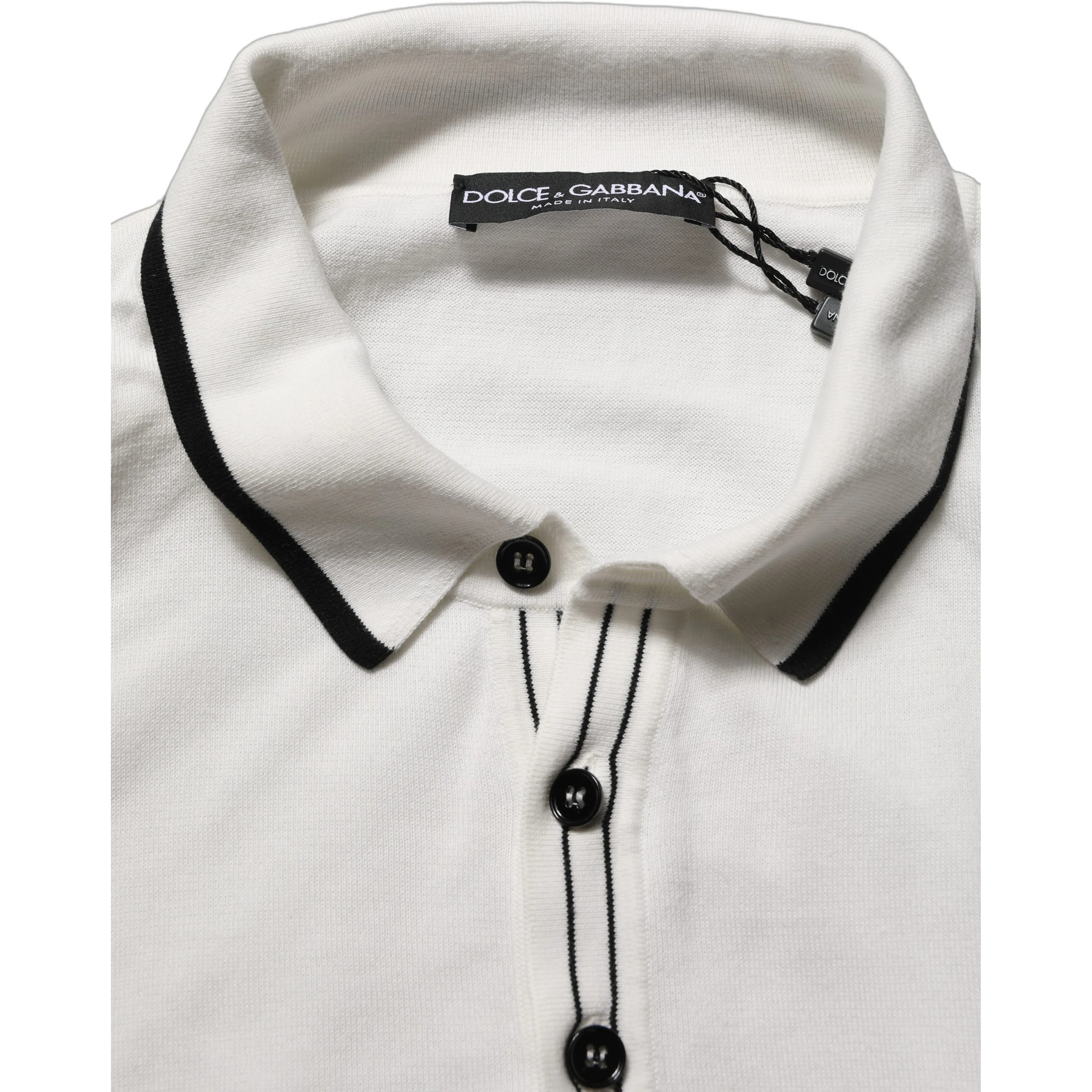 Black Leaf Print Silk Men Crew Neck T-shirt