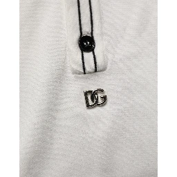 Black Leaf Print Silk Men Crew Neck T-shirt