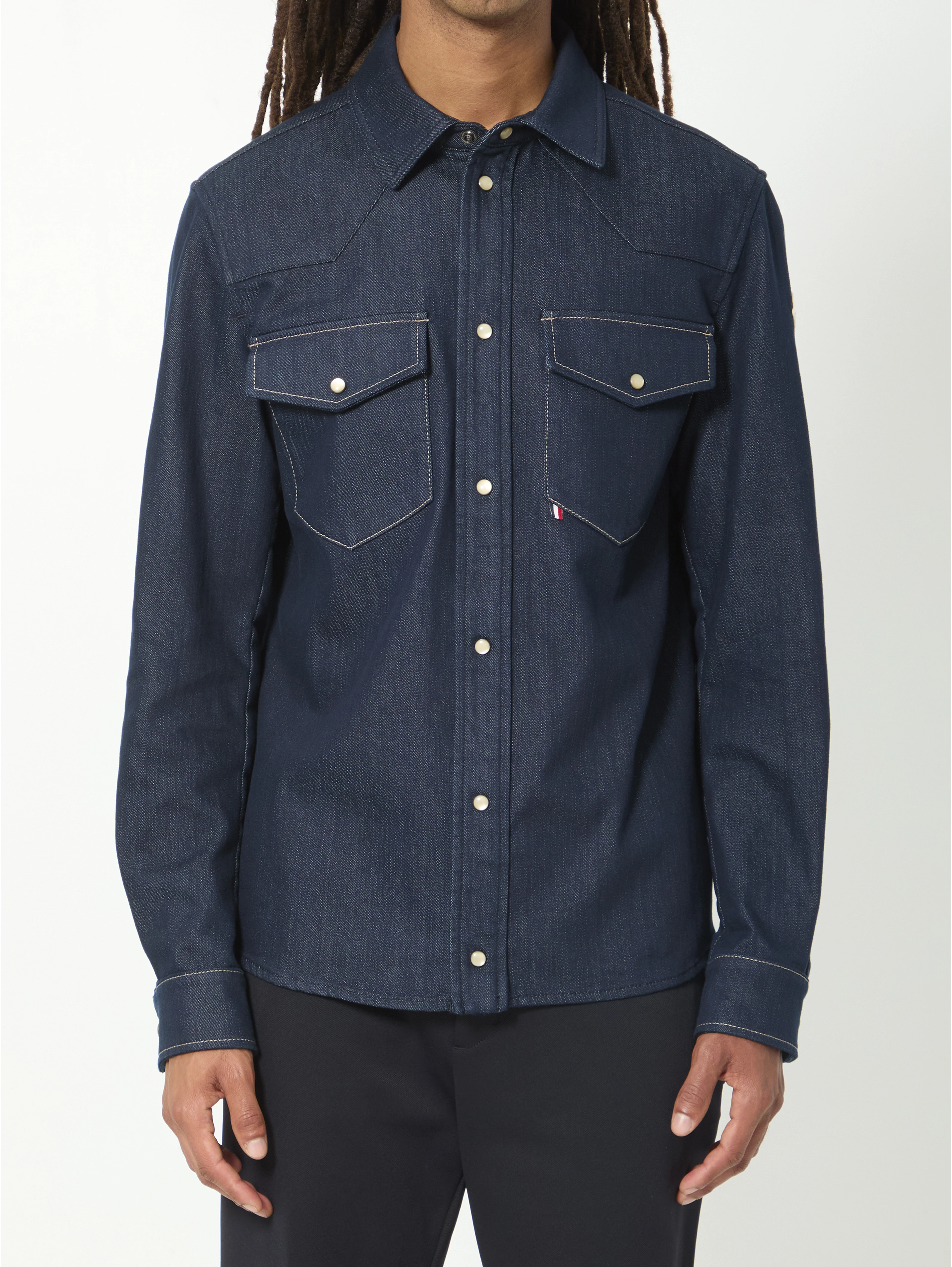 Denim overshirt