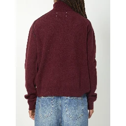 Virgin wool turtleneck sweater