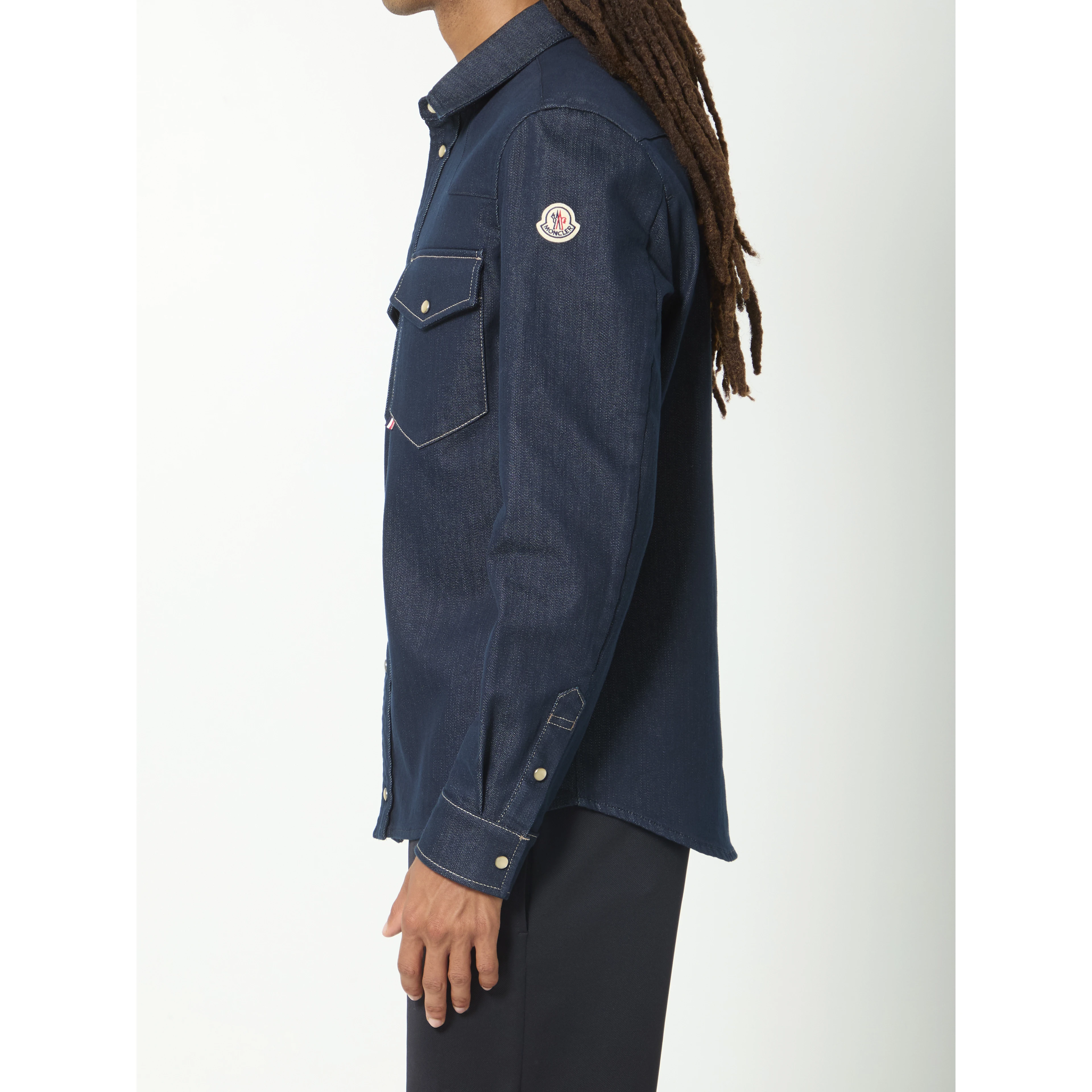 Denim overshirt