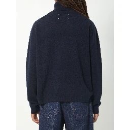 Virgin wool turtleneck sweater