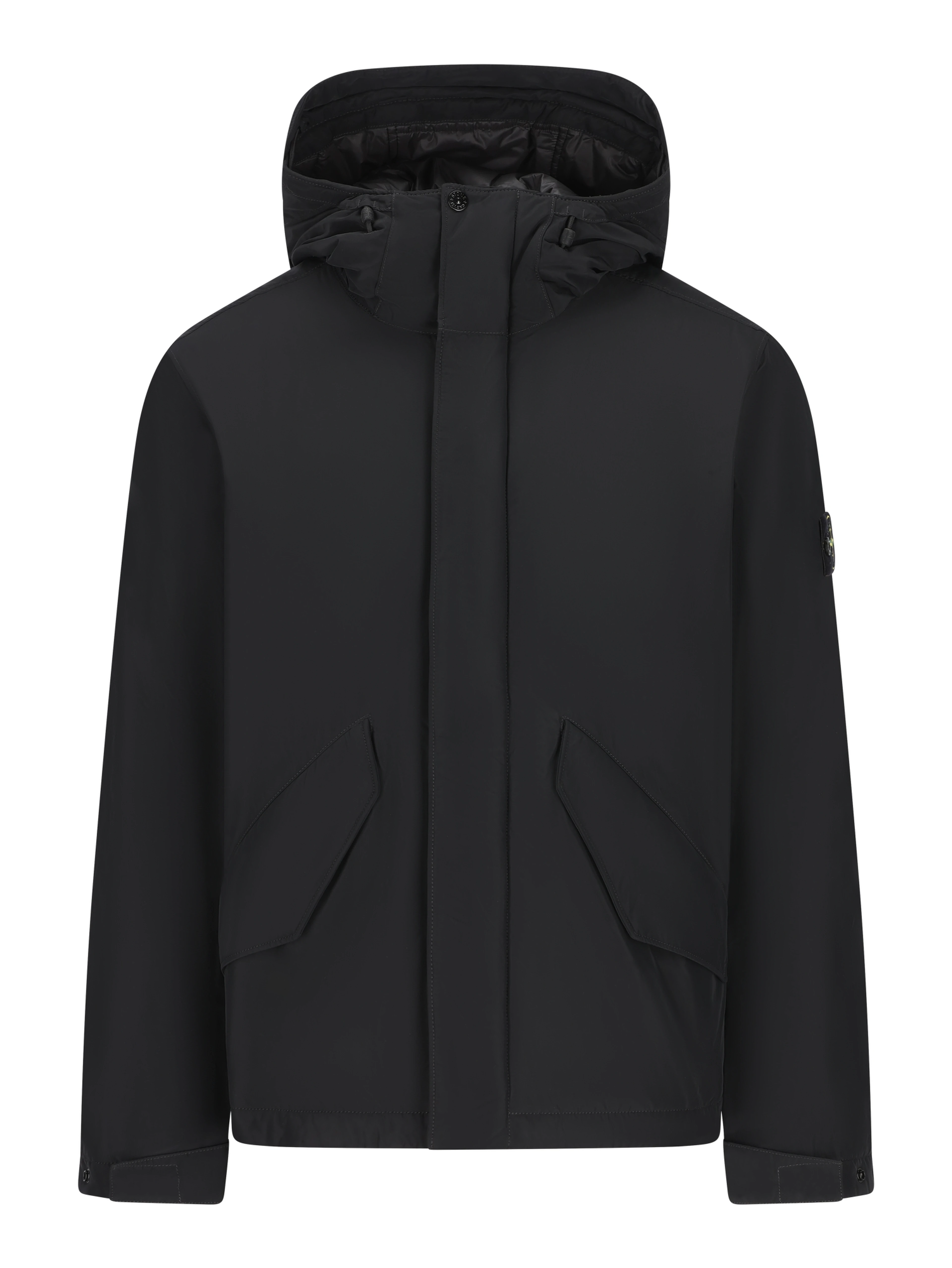 STONE ISLAND Coats Black
