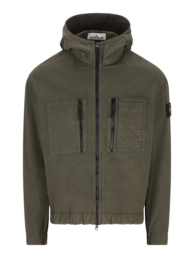 STONE ISLAND Jackets Green