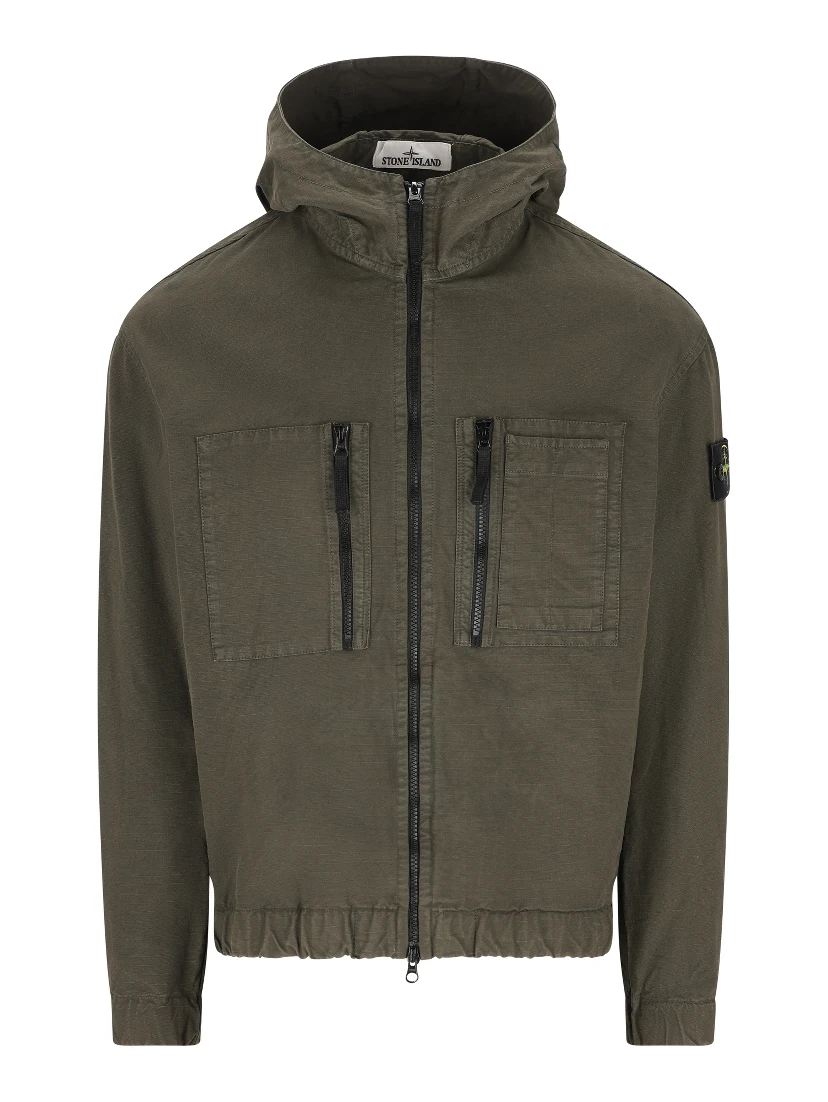 STONE ISLAND Jackets Green