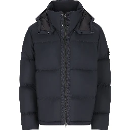 STONE ISLAND Coats Blue