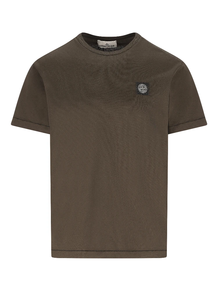 STONE ISLAND T-shirts and Polos Green