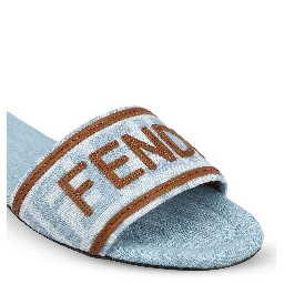 Fendi Sandals Light blue