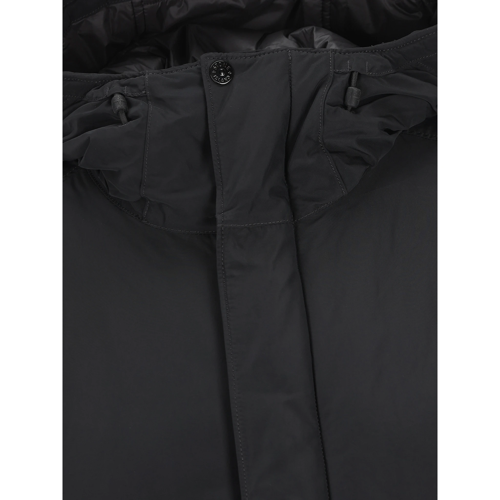 STONE ISLAND Coats Black