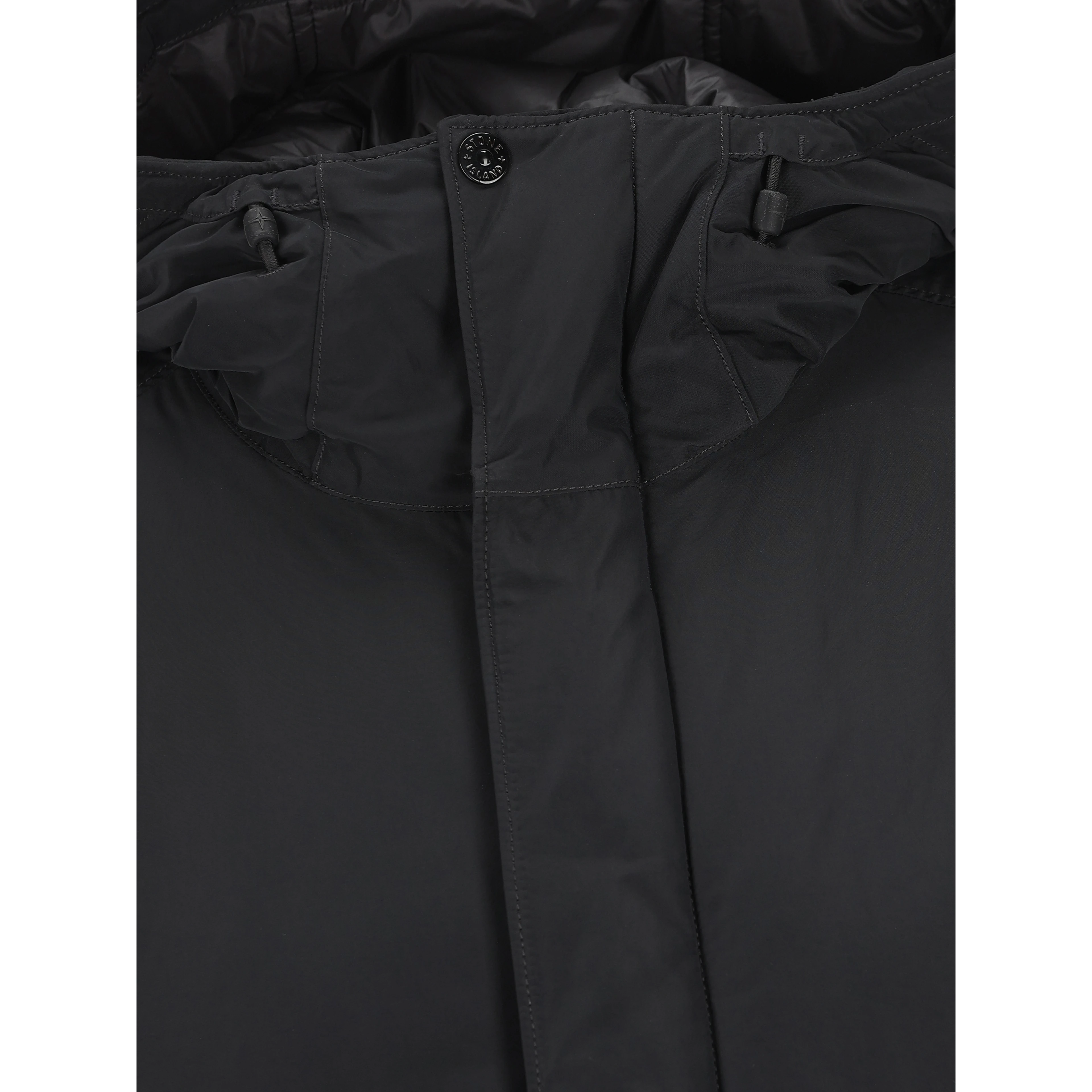STONE ISLAND Coats Black