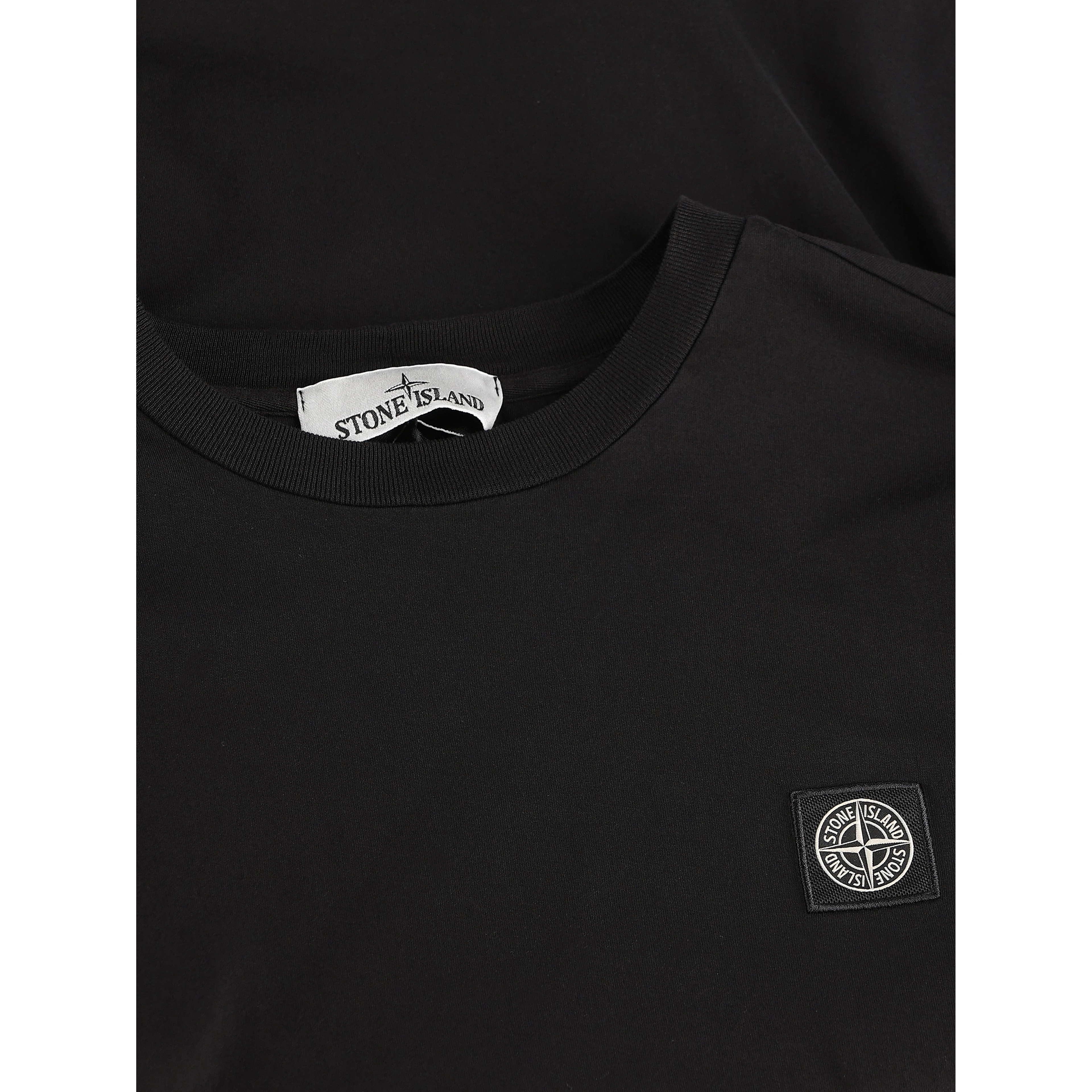 STONE ISLAND T-shirts and Polos Black