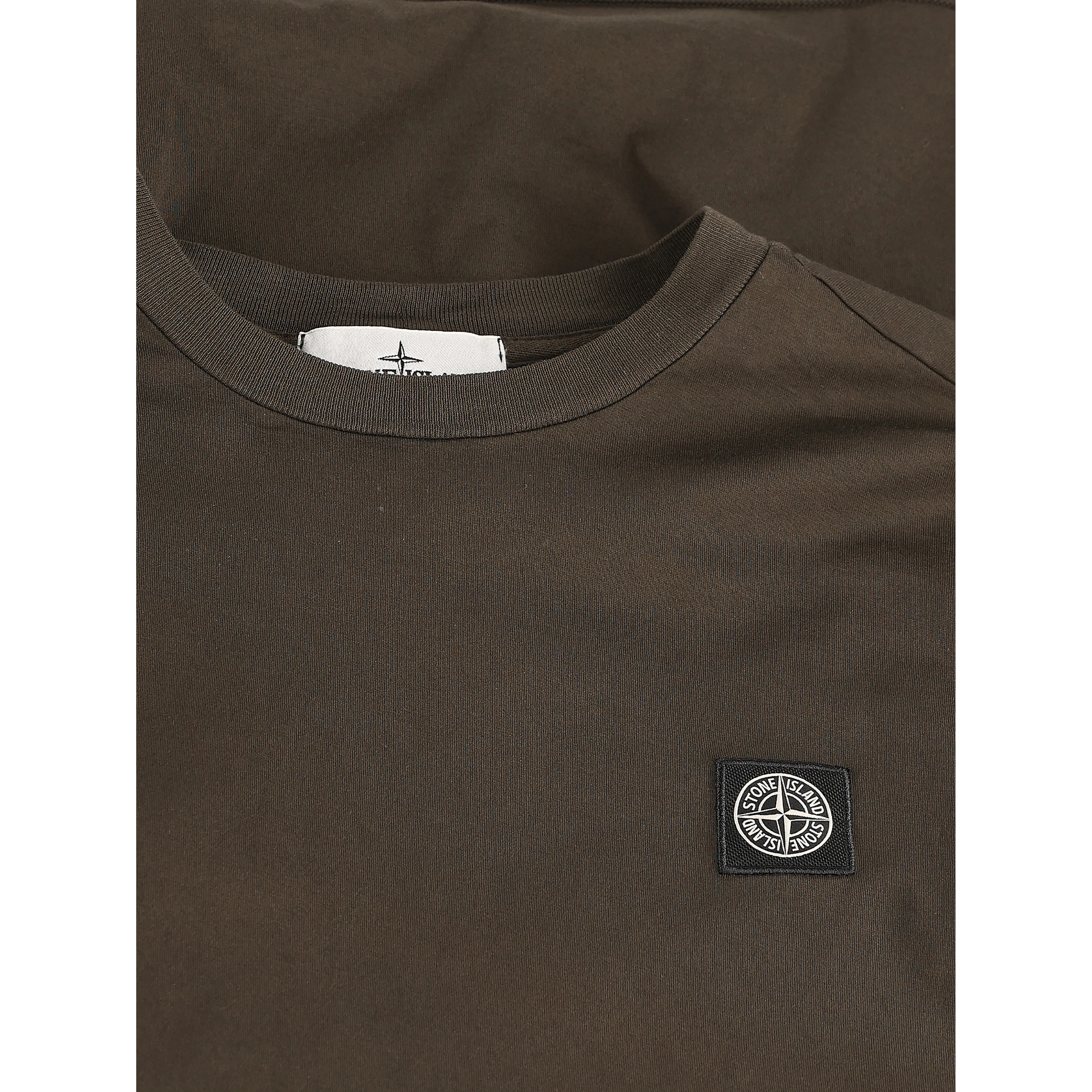 STONE ISLAND T-shirts and Polos Brown