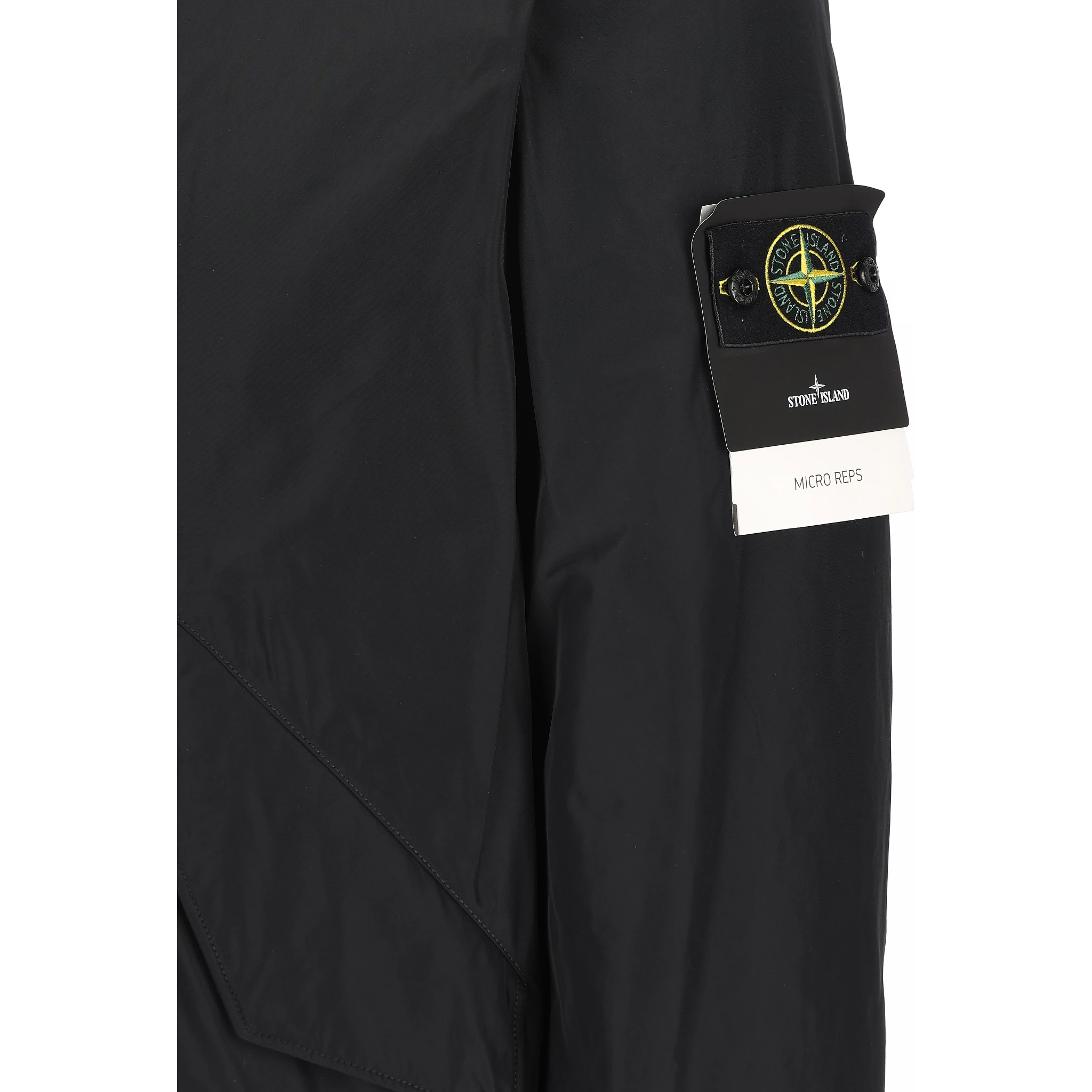 STONE ISLAND Coats Black