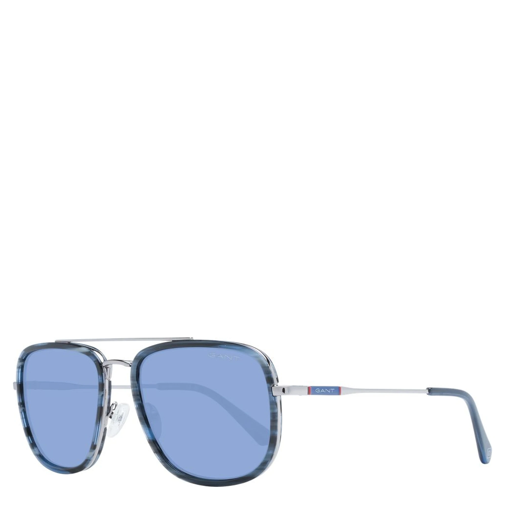 Blue Metal Sunglasses