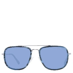 Blue Metal Sunglasses