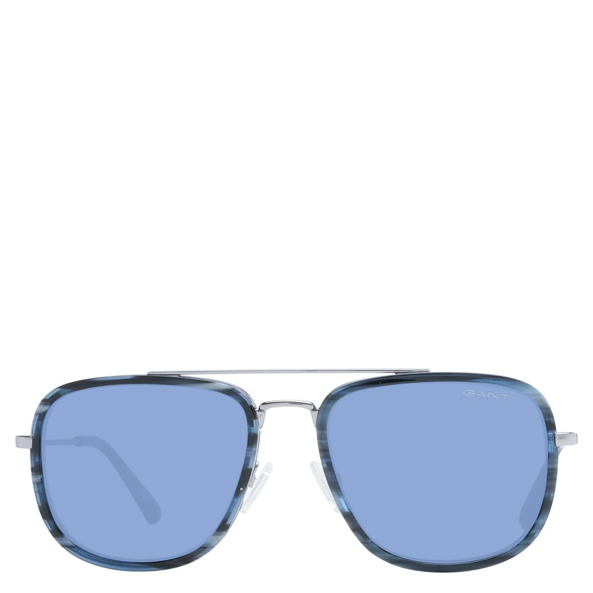 Blue Metal Sunglasses