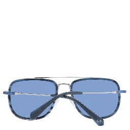 Blue Metal Sunglasses