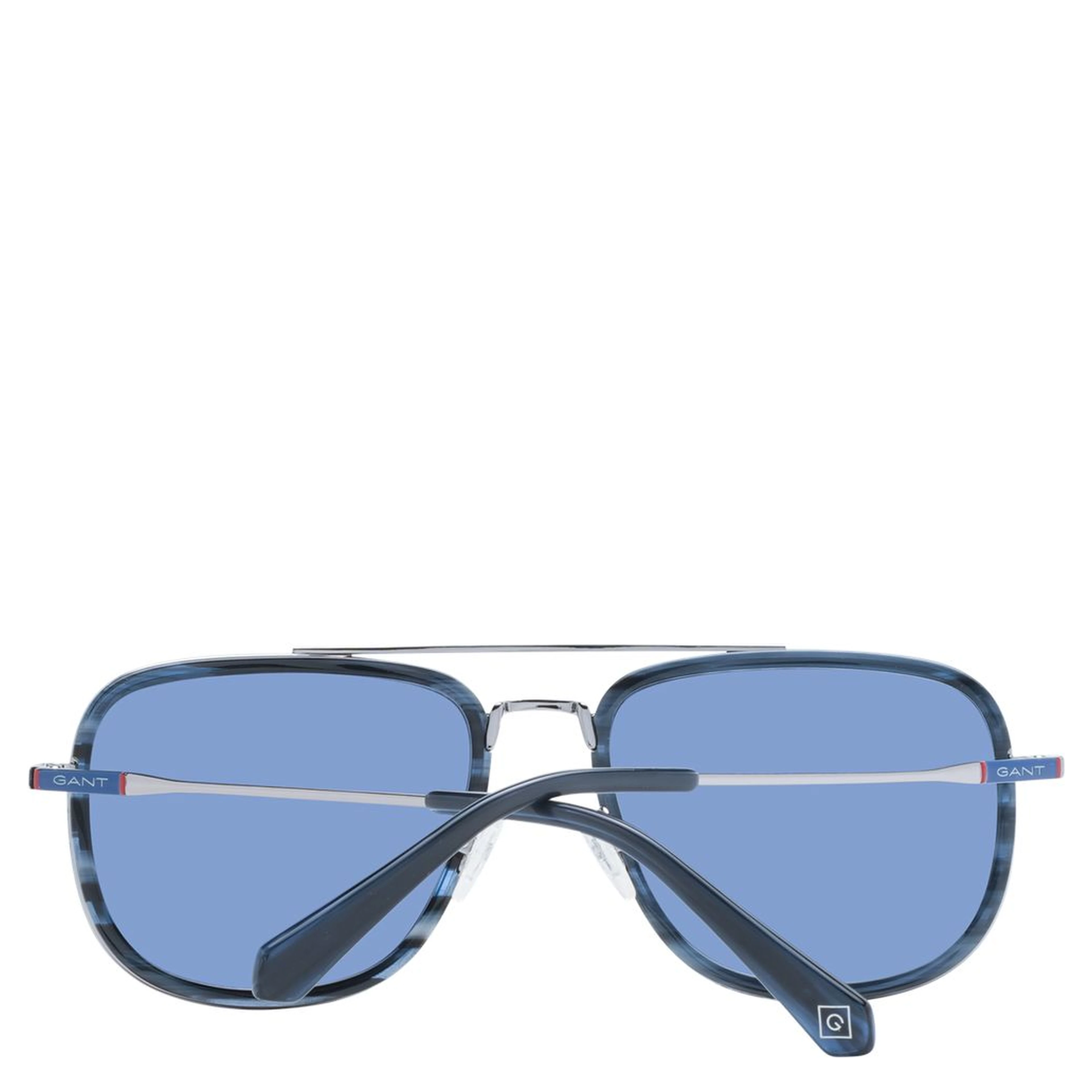 Blue Metal Sunglasses