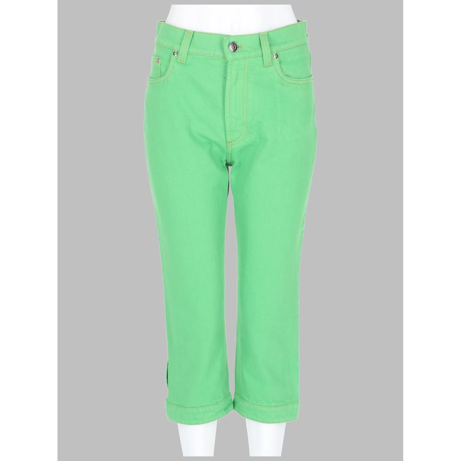 JEANS "CAPRI" CON PATCH MEDUSA
