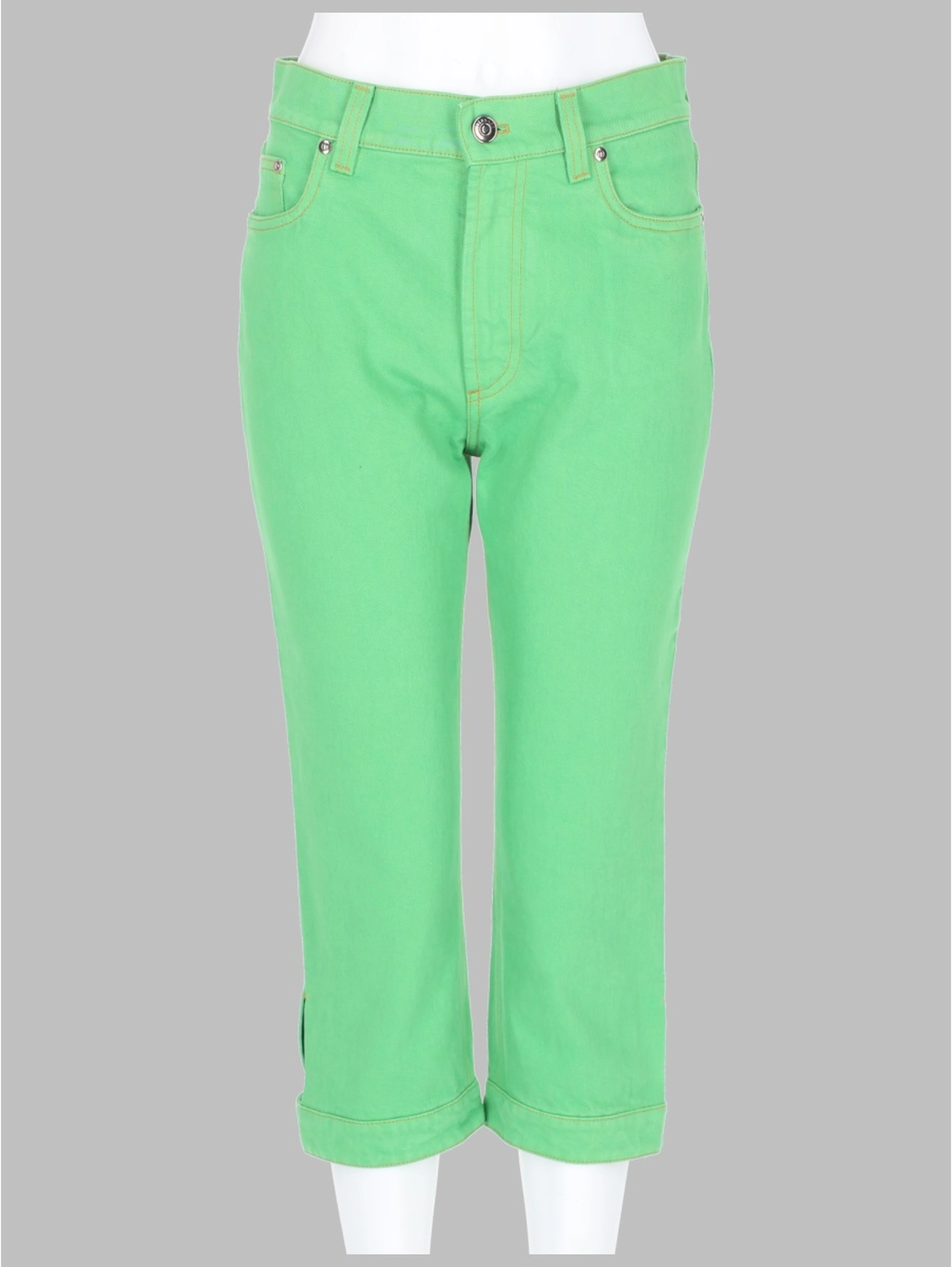 JEANS "CAPRI" CON PATCH MEDUSA