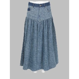 GONNA IN DENIM PATCHWORK