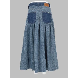 GONNA IN DENIM PATCHWORK