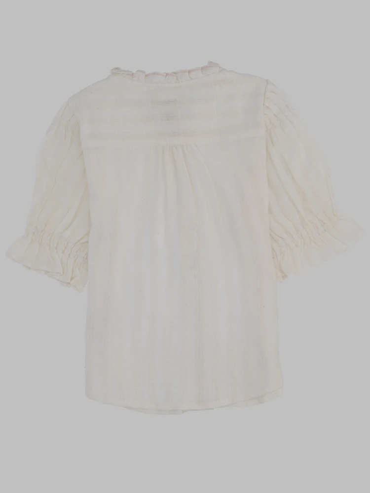 striped v-neck shirt alternative