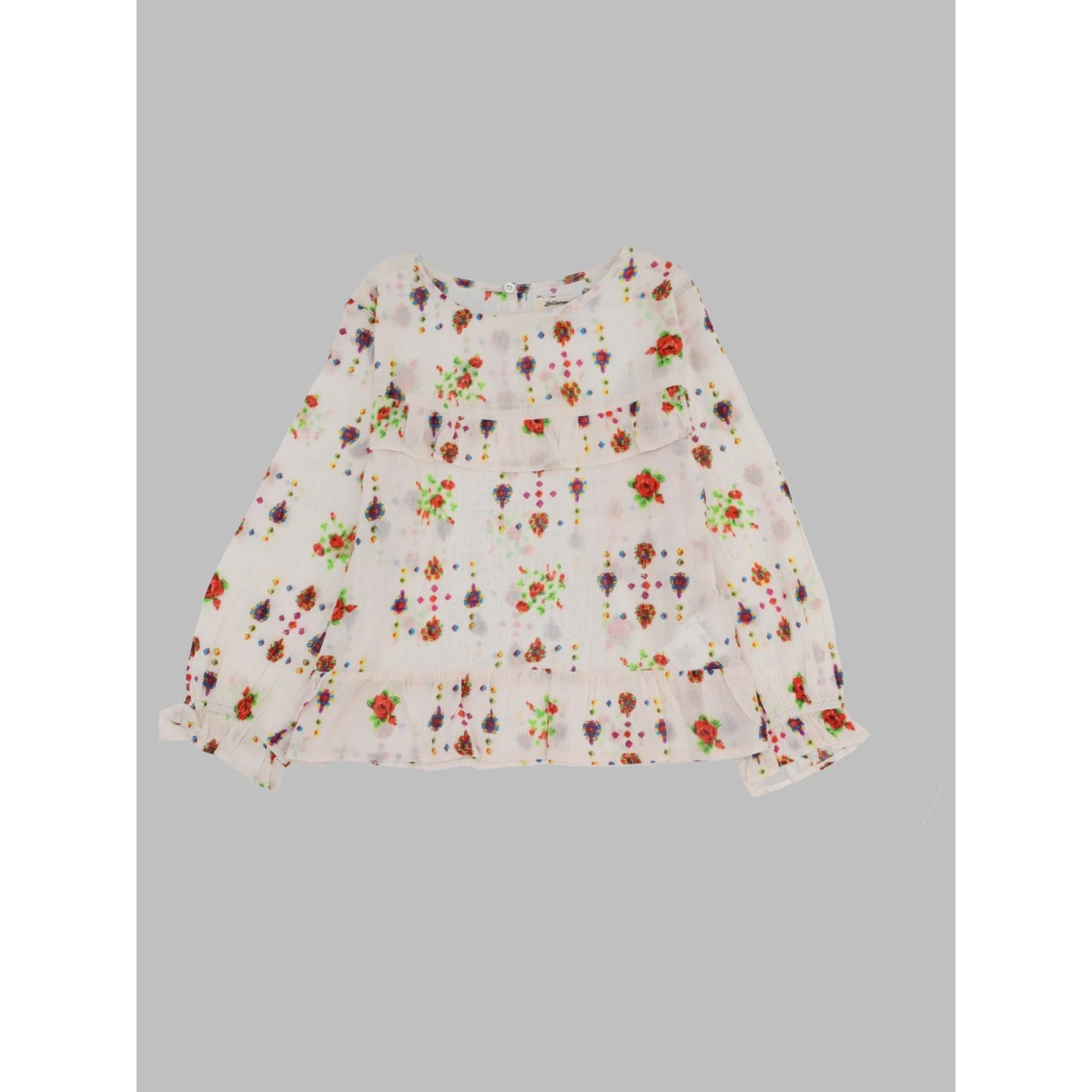 patterned ml blouse