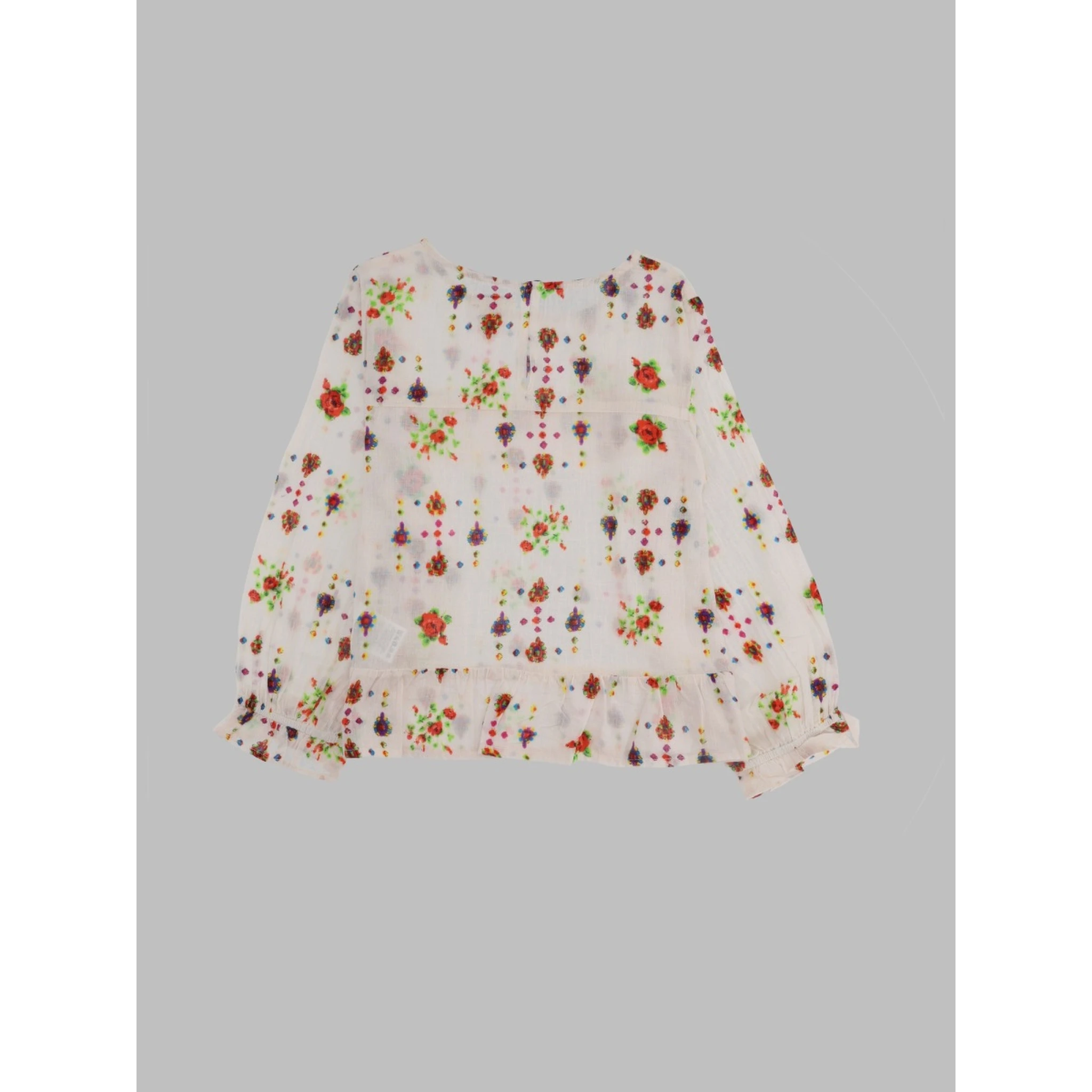 patterned ml blouse