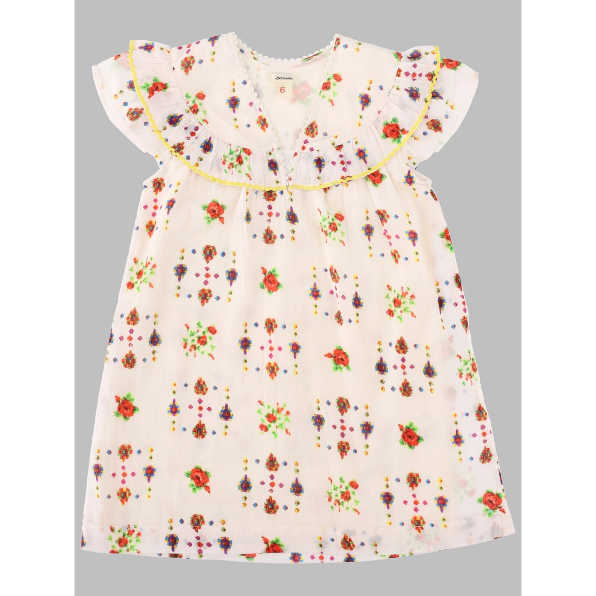 patterned mc dress