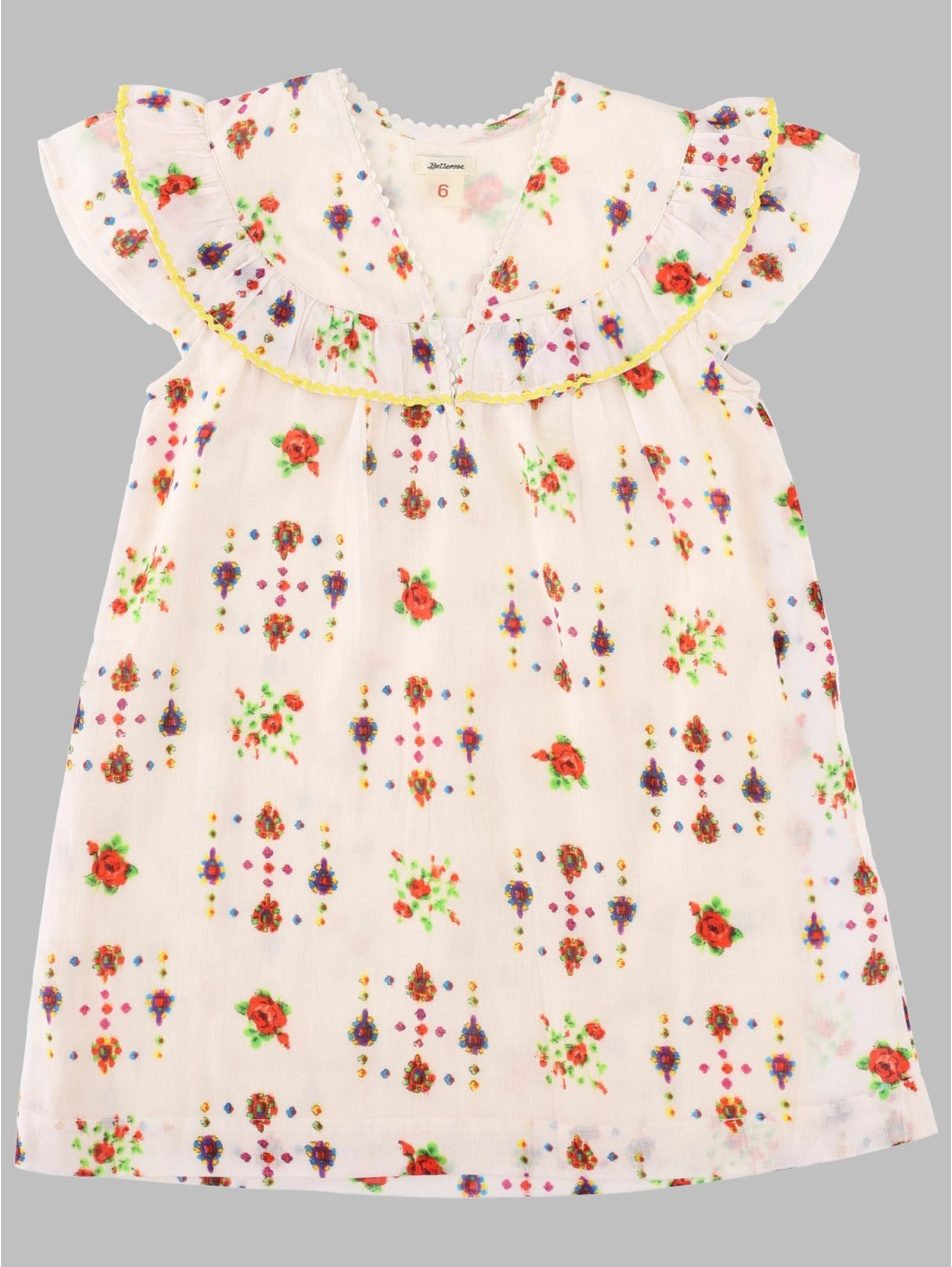 patterned mc dress