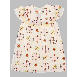 patterned mc dress