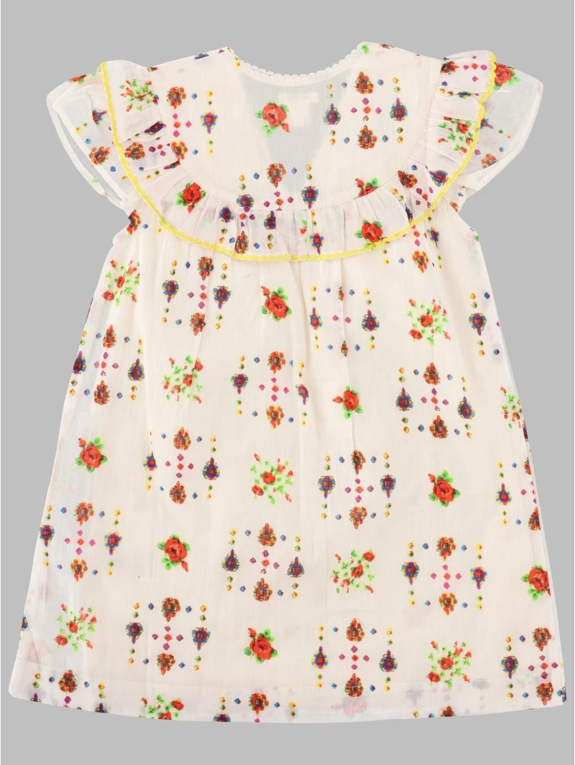 patterned mc dress