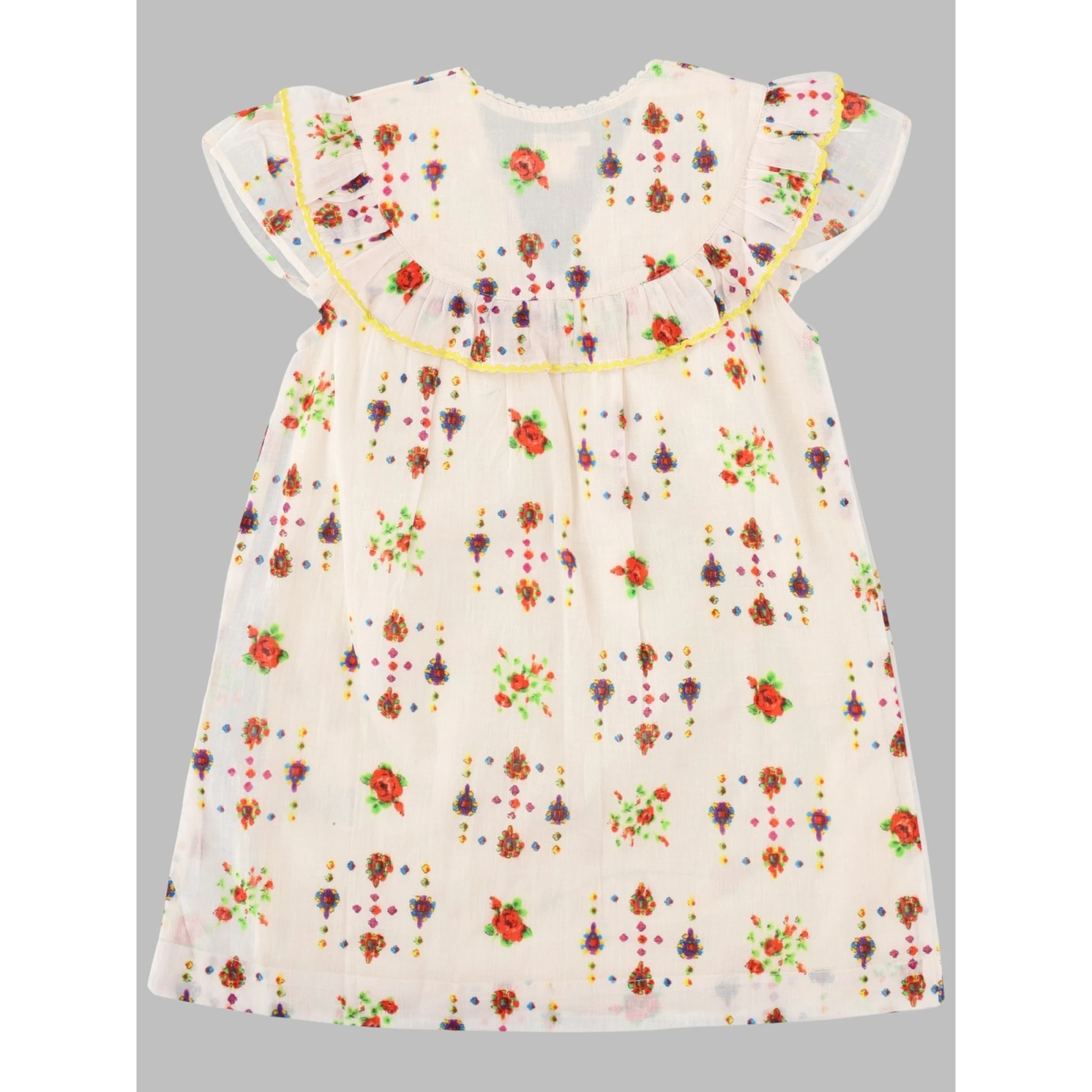 patterned mc dress