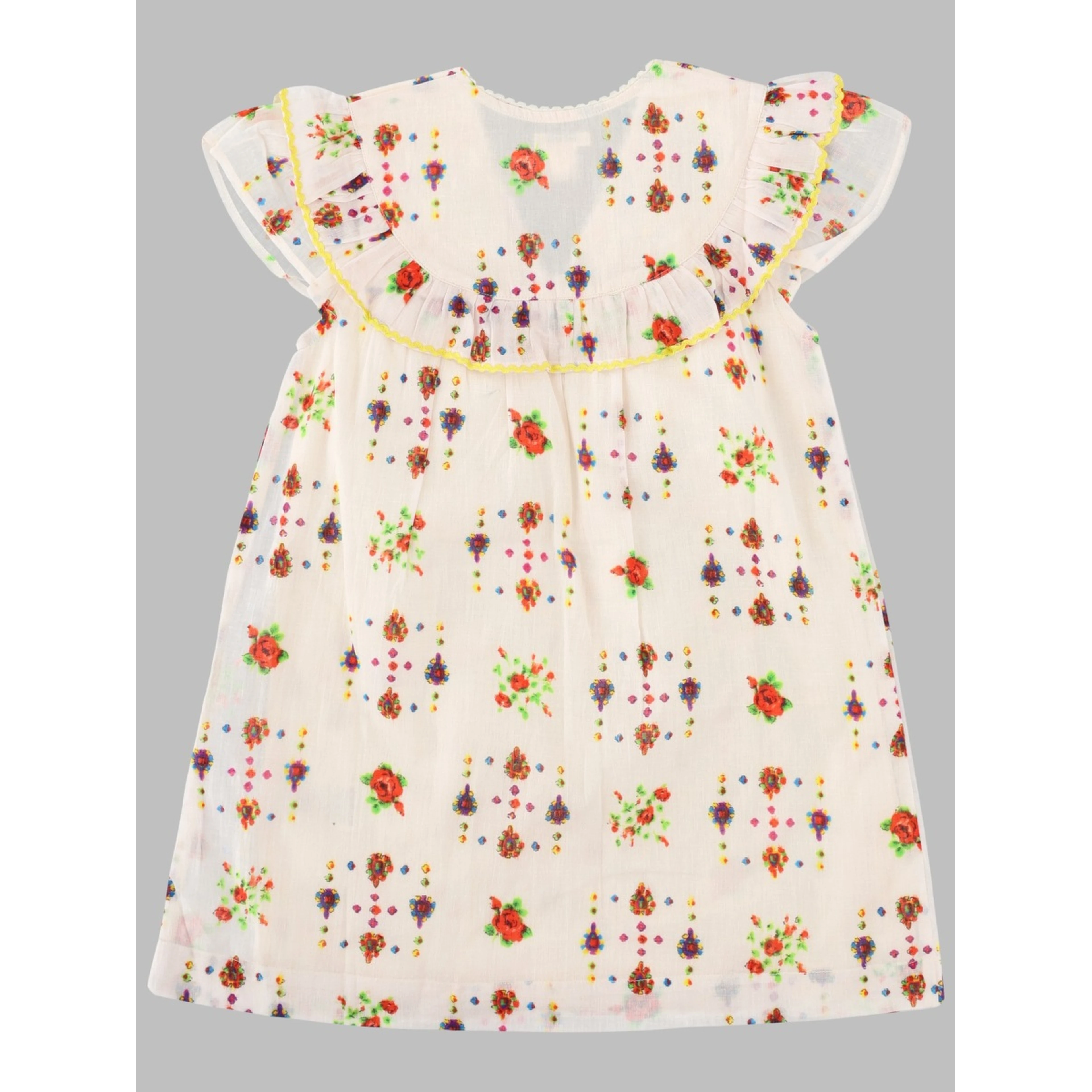 patterned mc dress