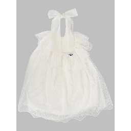 bow-embellished
sangallo dress