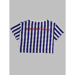 gum stripes crop t-shirt
