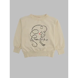 back logo sweatshirt