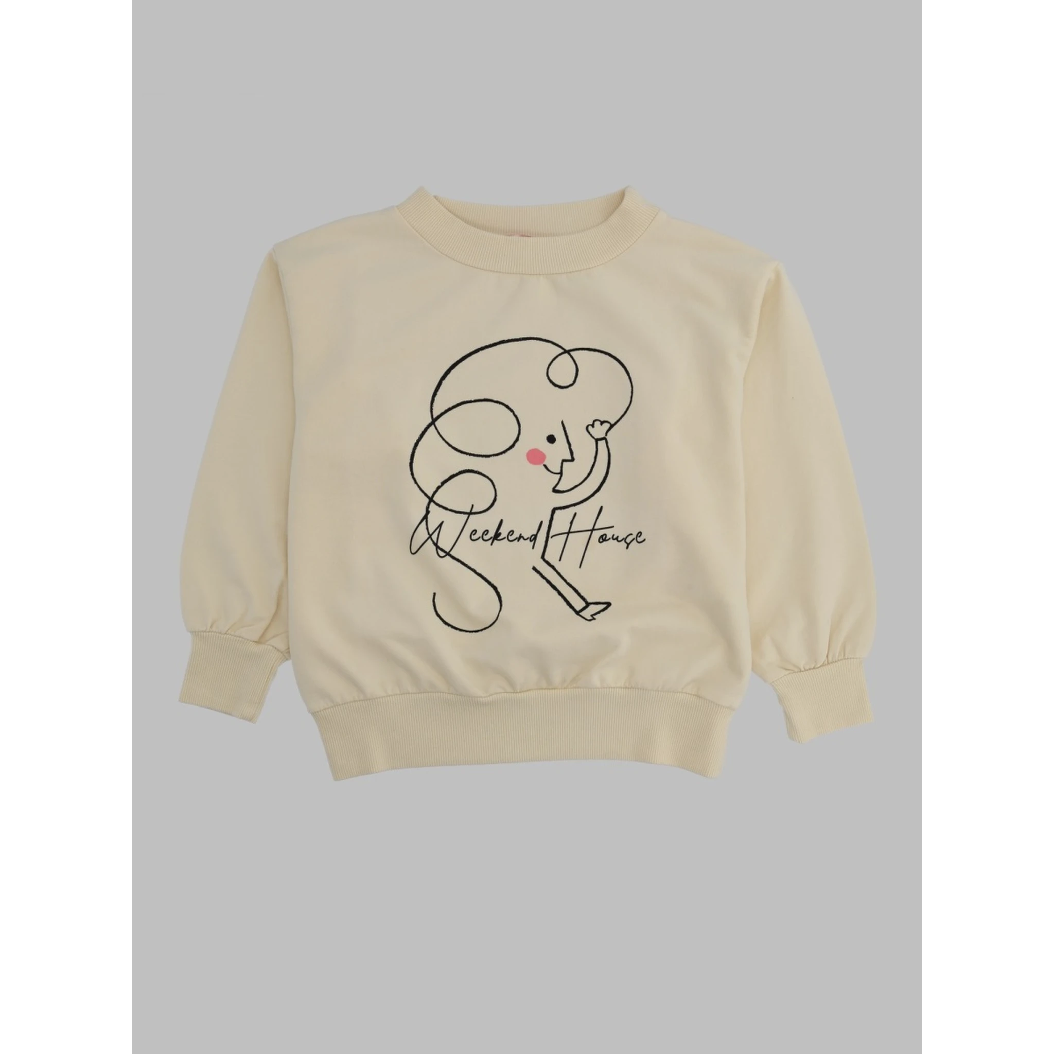 back logo sweatshirt