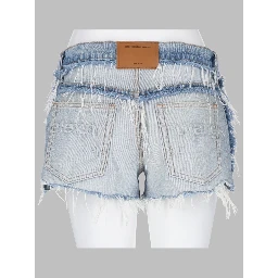 SHORTS IN DENIM