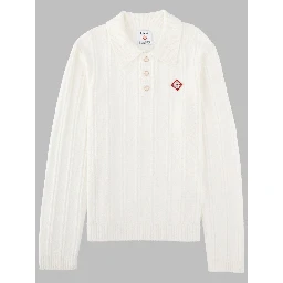 POLO A MANICA LUNGA IN BOUCLÉ
