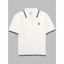 POLO BOUCLÉ CON LOGO