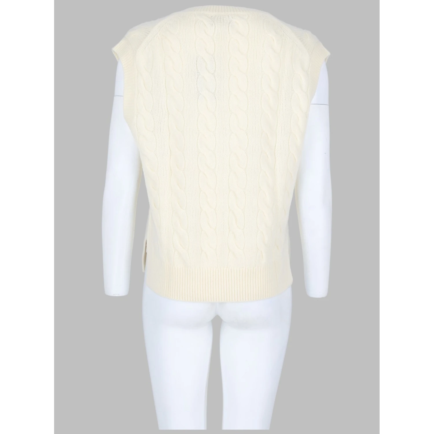 GILET IN LANA E CASHMERE