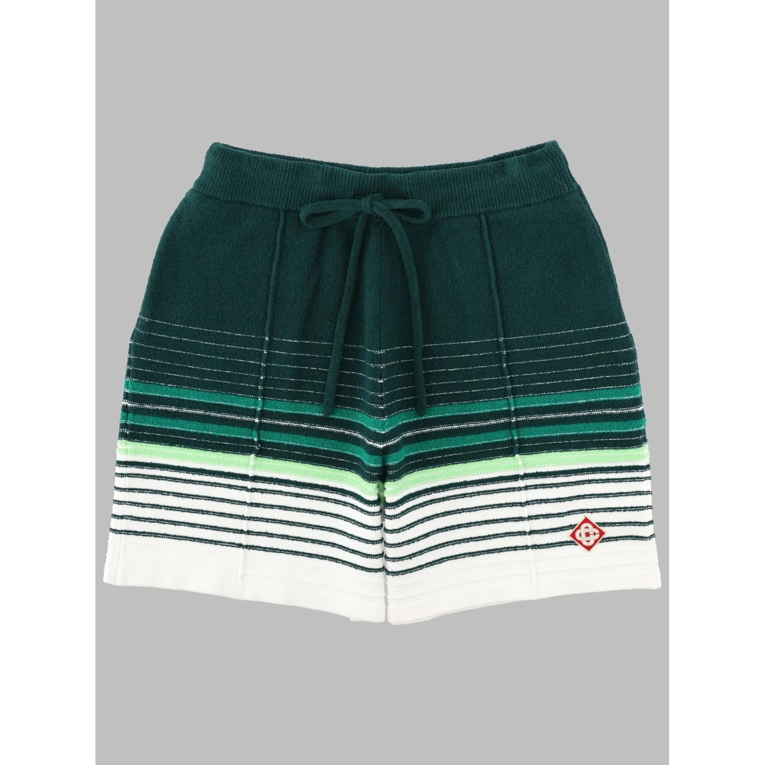 SHORTS A RIGHE BOUCLÉ