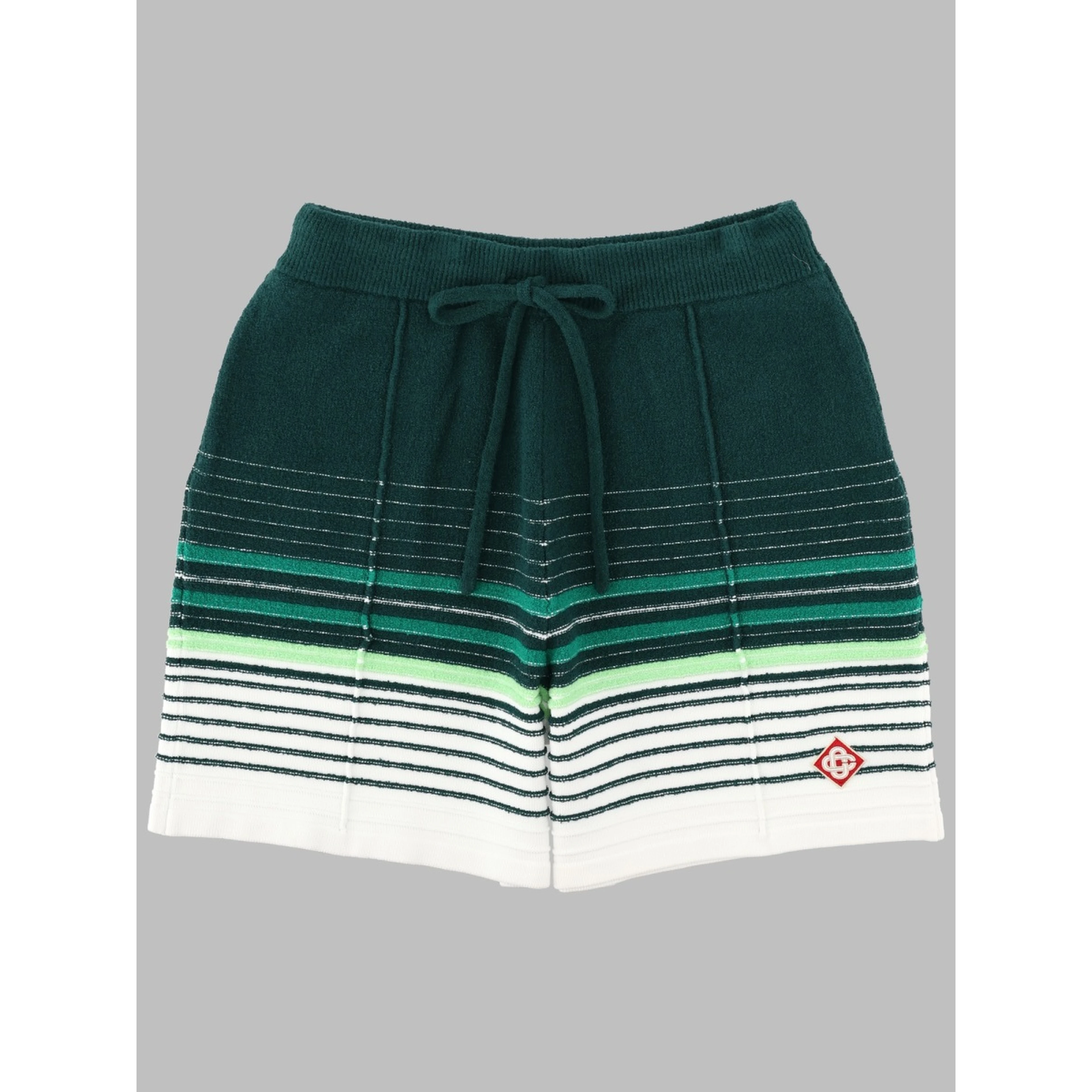SHORTS A RIGHE BOUCLÉ
